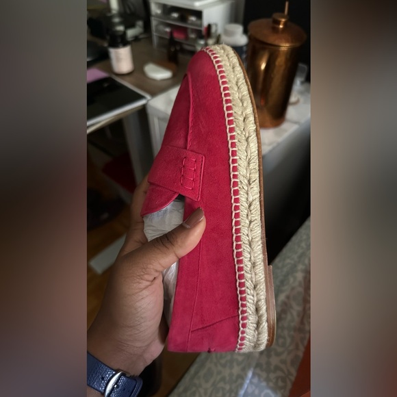 NWOT Tripp Espadrilles Rose Framboise - Picture 2 of 12